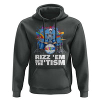 Autism Skeleton Meme Hoodie Rizz Em With The Tism Meme Autistic Drummer