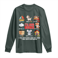 I Will Read Books On A Boat & Everywhere Reading Gifts Long Sleeve Shirt