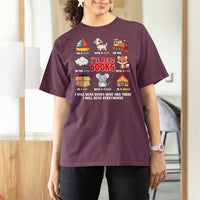 I Will Read Books On A Boat & Everywhere Reading Gifts T Shirt For Women