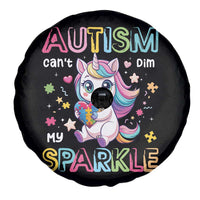 Autism Awareness Unicorn Spare Tire Cover For Autism Mom Girls