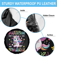 Autism Awareness Unicorn Spare Tire Cover For Autism Mom Girls