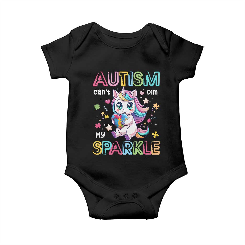 Autism Awareness Unicorn Baby Onesie For Autism Mom Girls