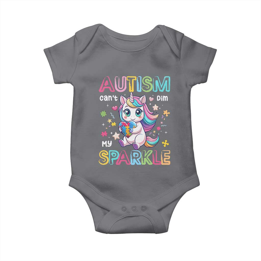 Autism Awareness Unicorn Baby Onesie For Autism Mom Girls