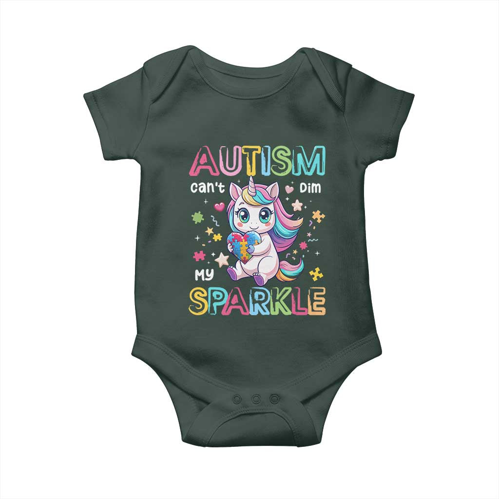 Autism Awareness Unicorn Baby Onesie For Autism Mom Girls