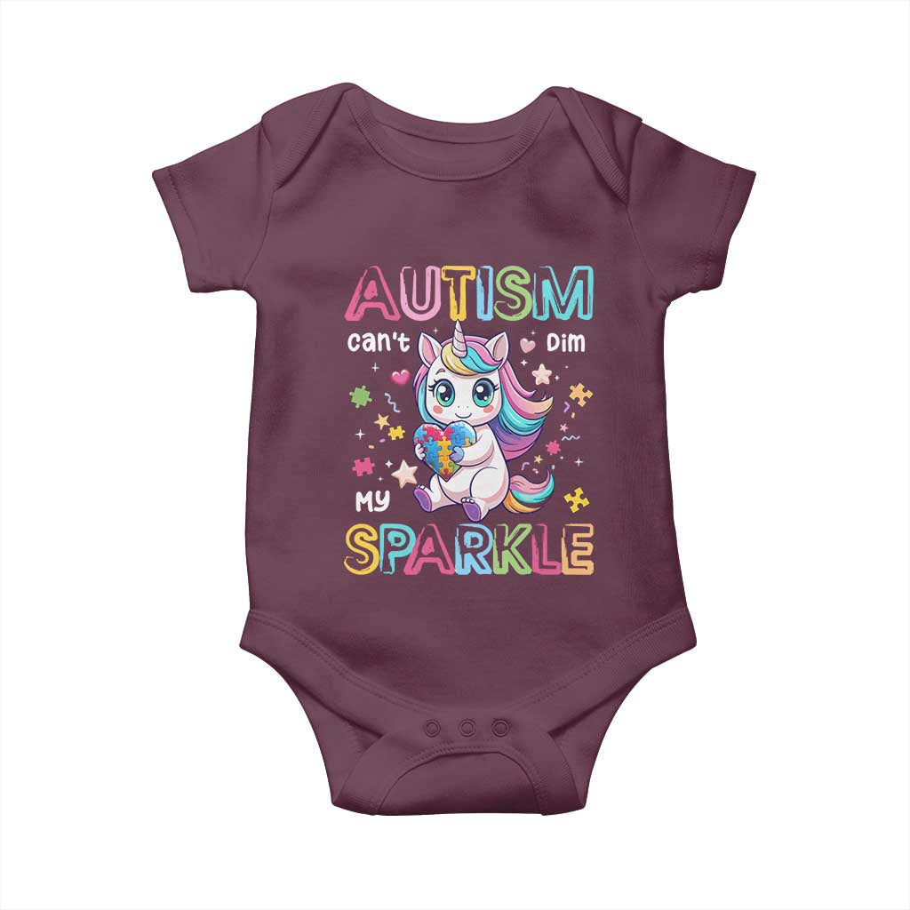 Autism Awareness Unicorn Baby Onesie For Autism Mom Girls