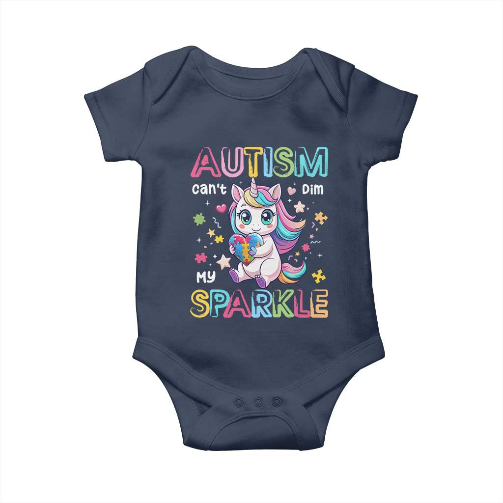 Autism Awareness Unicorn Baby Onesie For Autism Mom Girls