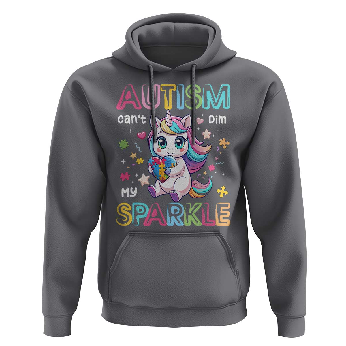 Autism Awareness Unicorn Hoodie For Autism Mom Girls