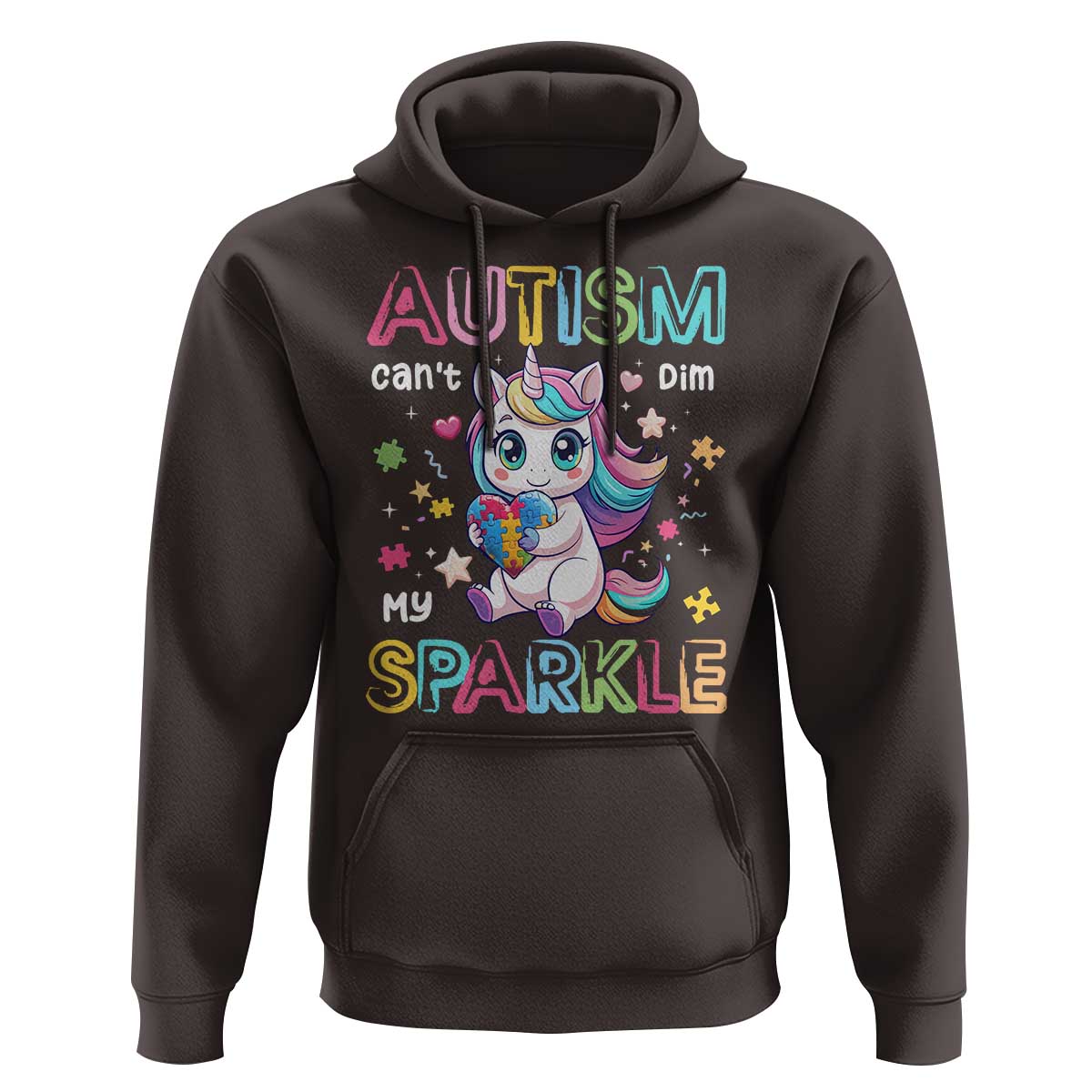 Autism Awareness Unicorn Hoodie For Autism Mom Girls