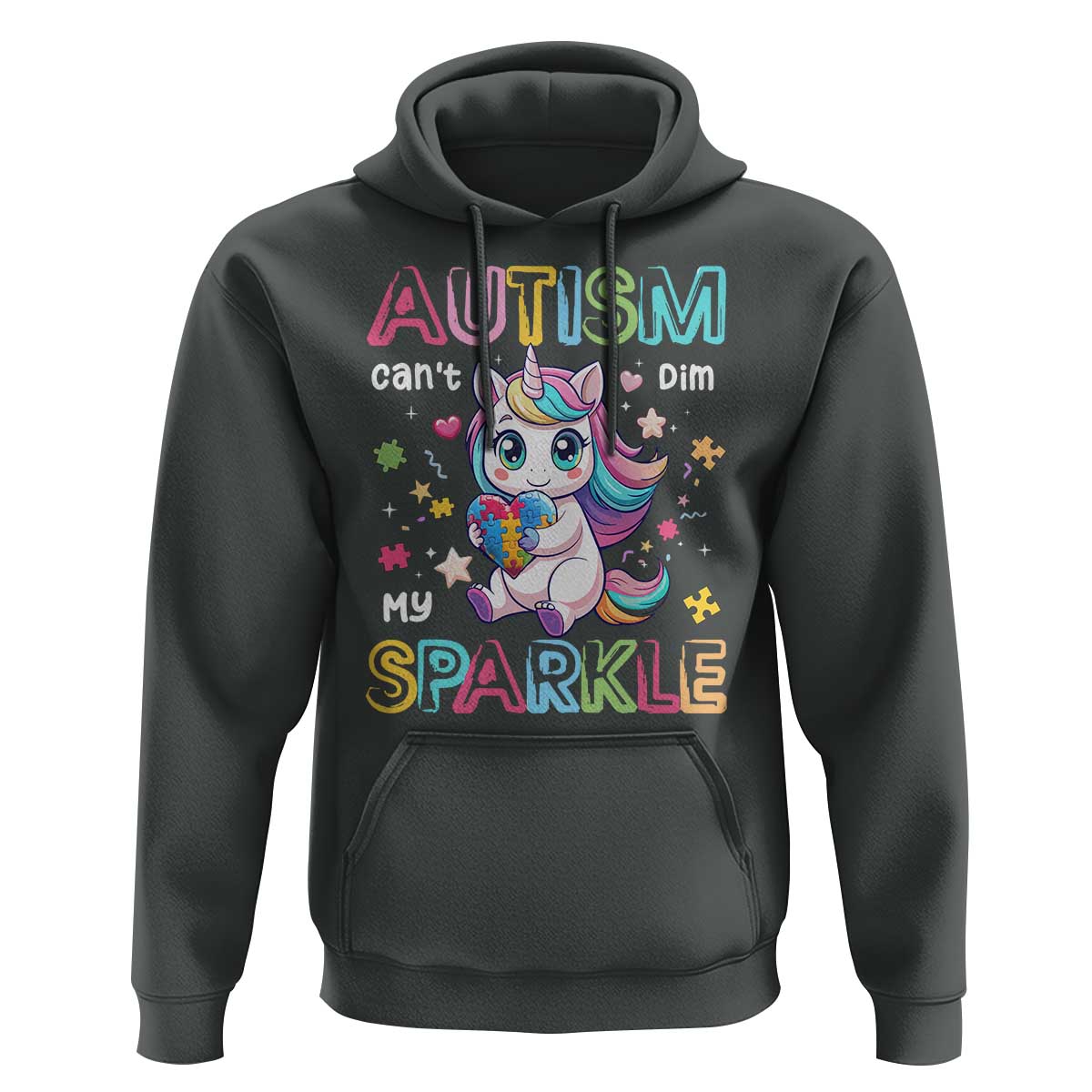 Autism Awareness Unicorn Hoodie For Autism Mom Girls