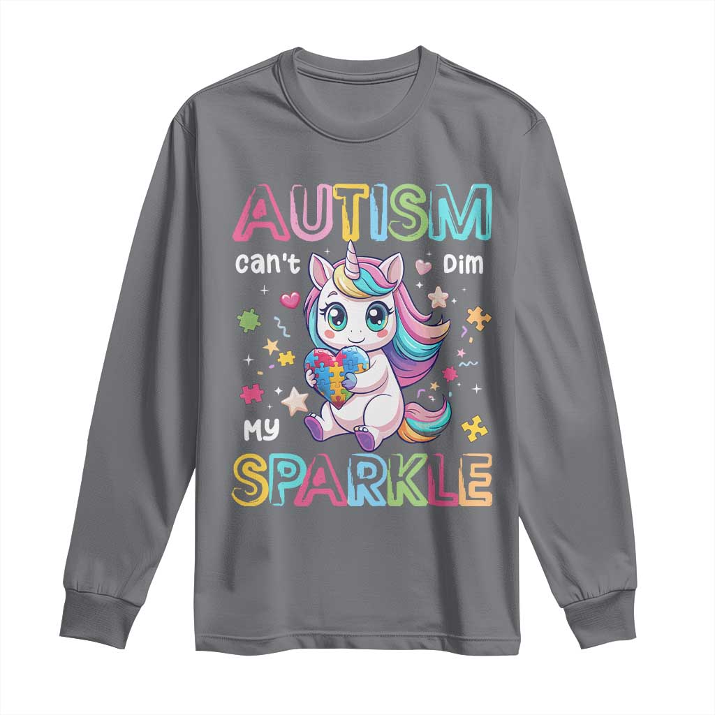 Autism Awareness Unicorn Long Sleeve Shirt For Autism Mom Girls