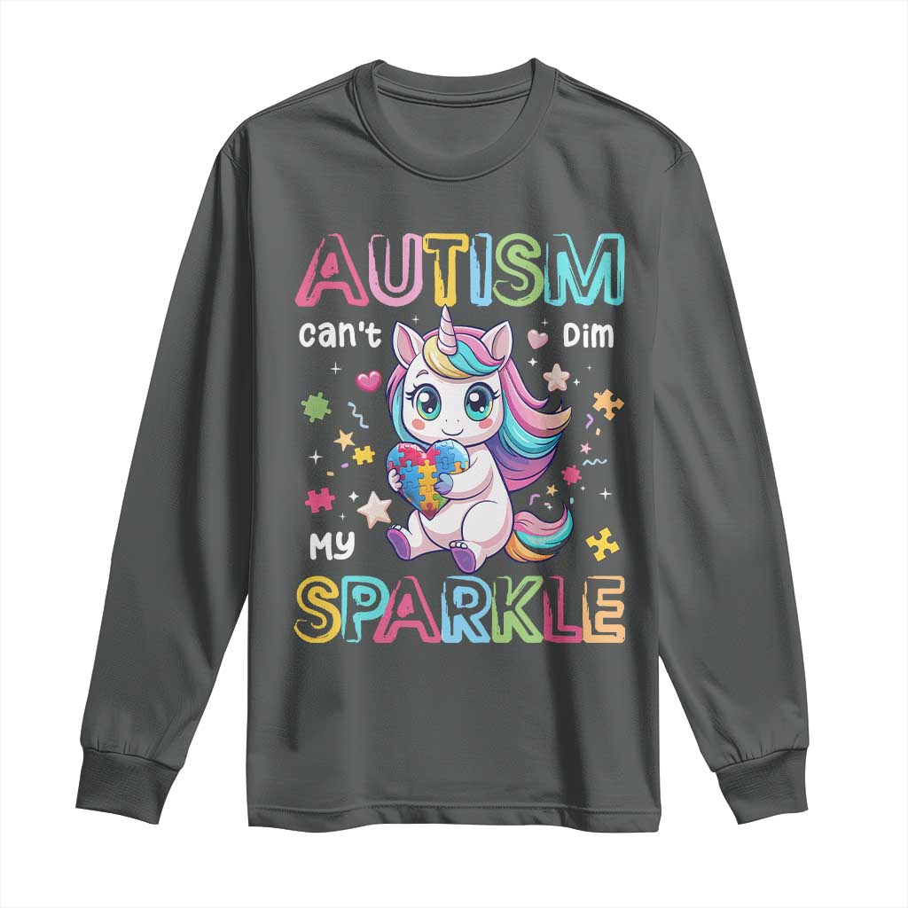 Autism Awareness Unicorn Long Sleeve Shirt For Autism Mom Girls