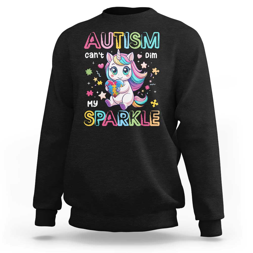 Autism Awareness Unicorn Sweatshirt For Autism Mom Girls