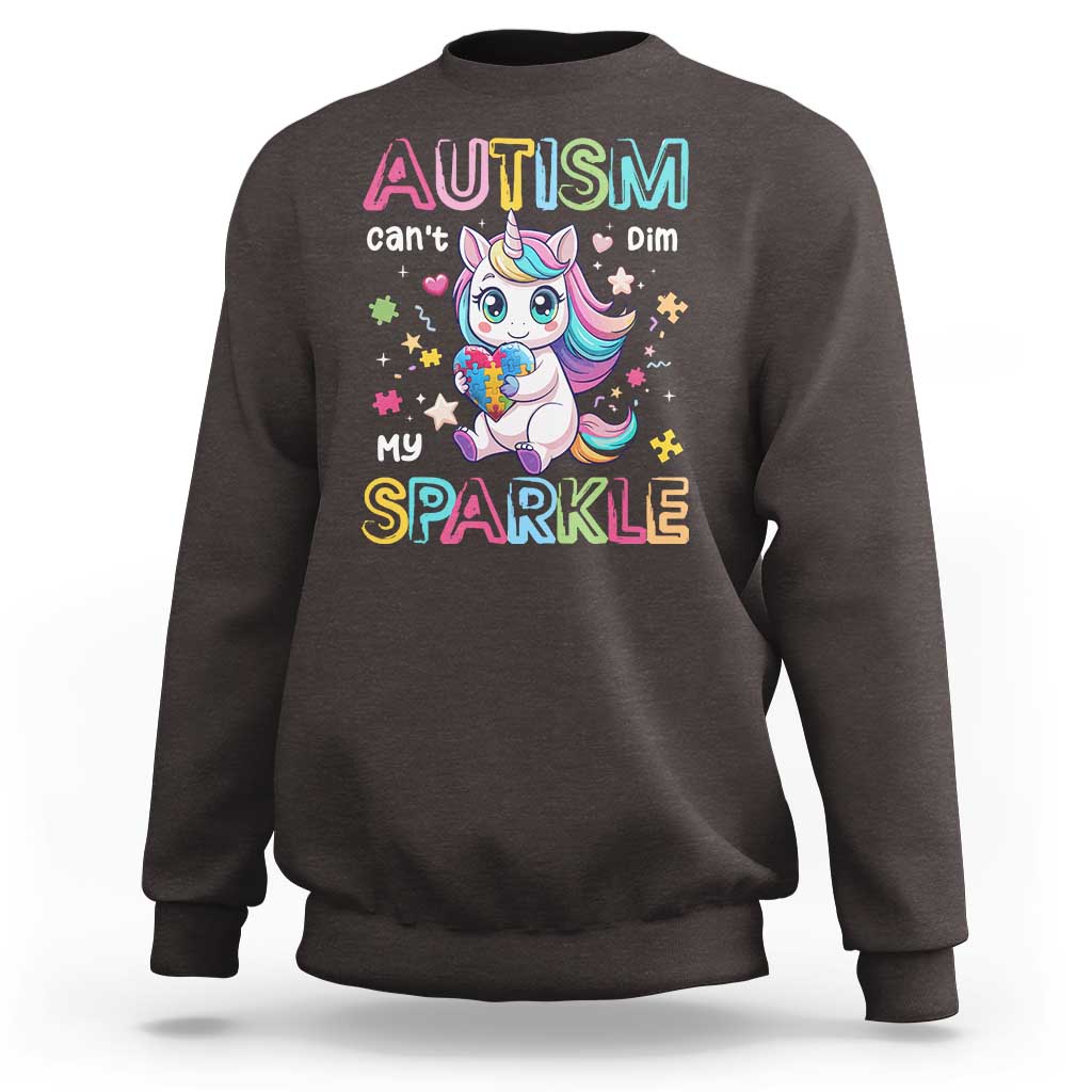 Autism Awareness Unicorn Sweatshirt For Autism Mom Girls