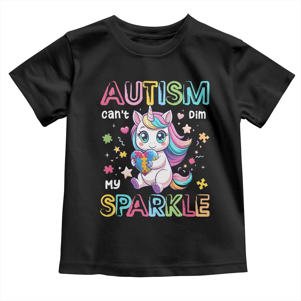 Autism Awareness Unicorn Toddler T Shirt For Autism Mom Girls