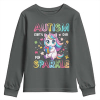 Autism Awareness Unicorn Youth Sweatshirt For Autism Mom Girls