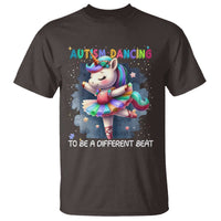 Autism Awareness Unicorn T Shirt Ballet Dancing To A Different Beat