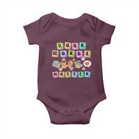 Autism Awareness Your Words Matter Baby Onesie Neurodiversity Special Education Sped Teacher