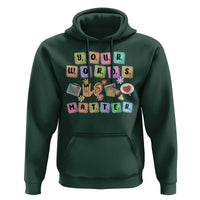 Autism Awareness Your Words Matter Hoodie Neurodiversity Special Education Sped Teacher