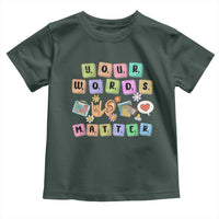 Autism Awareness Your Words Matter Toddler T Shirt Neurodiversity Special Education Sped Teacher