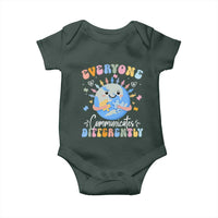 Autism Awareness Sped Teacher Baby Onesie Everyone Communicates Differently