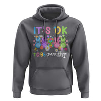 It’s Okay To Be Different Hoodie Bunny Puzzle Autism Awareness Easter