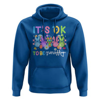 It’s Okay To Be Different Hoodie Bunny Puzzle Autism Awareness Easter