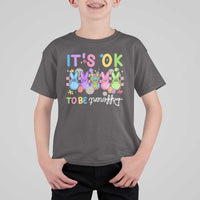 It’s Okay To Be Different T Shirt For Kid Bunny Puzzle Autism Awareness Easter
