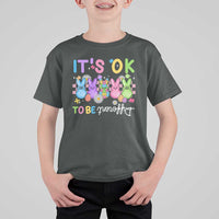 It’s Okay To Be Different T Shirt For Kid Bunny Puzzle Autism Awareness Easter