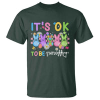 It’s Okay To Be Different T Shirt Bunny Puzzle Autism Awareness Easter