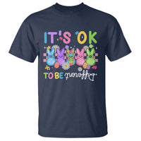 It’s Okay To Be Different T Shirt Bunny Puzzle Autism Awareness Easter