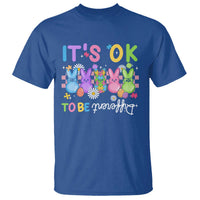 It’s Okay To Be Different T Shirt Bunny Puzzle Autism Awareness Easter