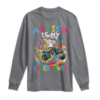 Autism Awareness Easter Long Sleeve Shirt Dabbing Bunny Monster Truck Lovers