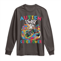 Autism Awareness Easter Long Sleeve Shirt Dabbing Bunny Monster Truck Lovers