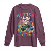 Autism Awareness Easter Long Sleeve Shirt Dabbing Bunny Monster Truck Lovers