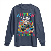Autism Awareness Easter Long Sleeve Shirt Dabbing Bunny Monster Truck Lovers