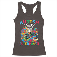 Autism Awareness Easter Racerback Tank Top Dabbing Bunny Monster Truck Lovers