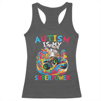 Autism Awareness Easter Racerback Tank Top Dabbing Bunny Monster Truck Lovers