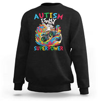 Autism Awareness Easter Sweatshirt Dabbing Bunny Monster Truck Lovers