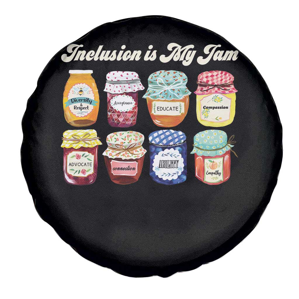 Inclusion Is My Jam Spare Tire Cover Special Education Teacher Autism Awareness