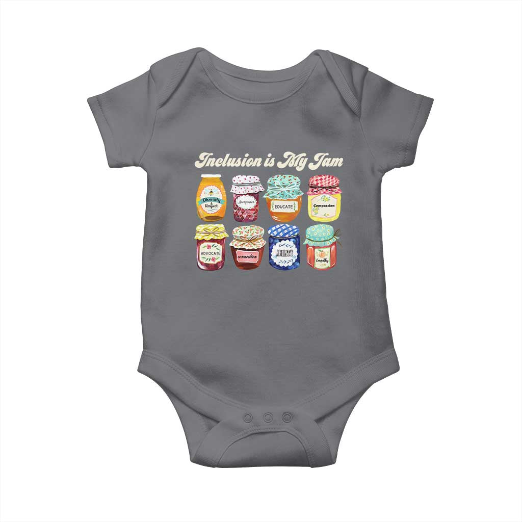 Inclusion Is My Jam Baby Onesie Special Education Teacher Autism Awareness