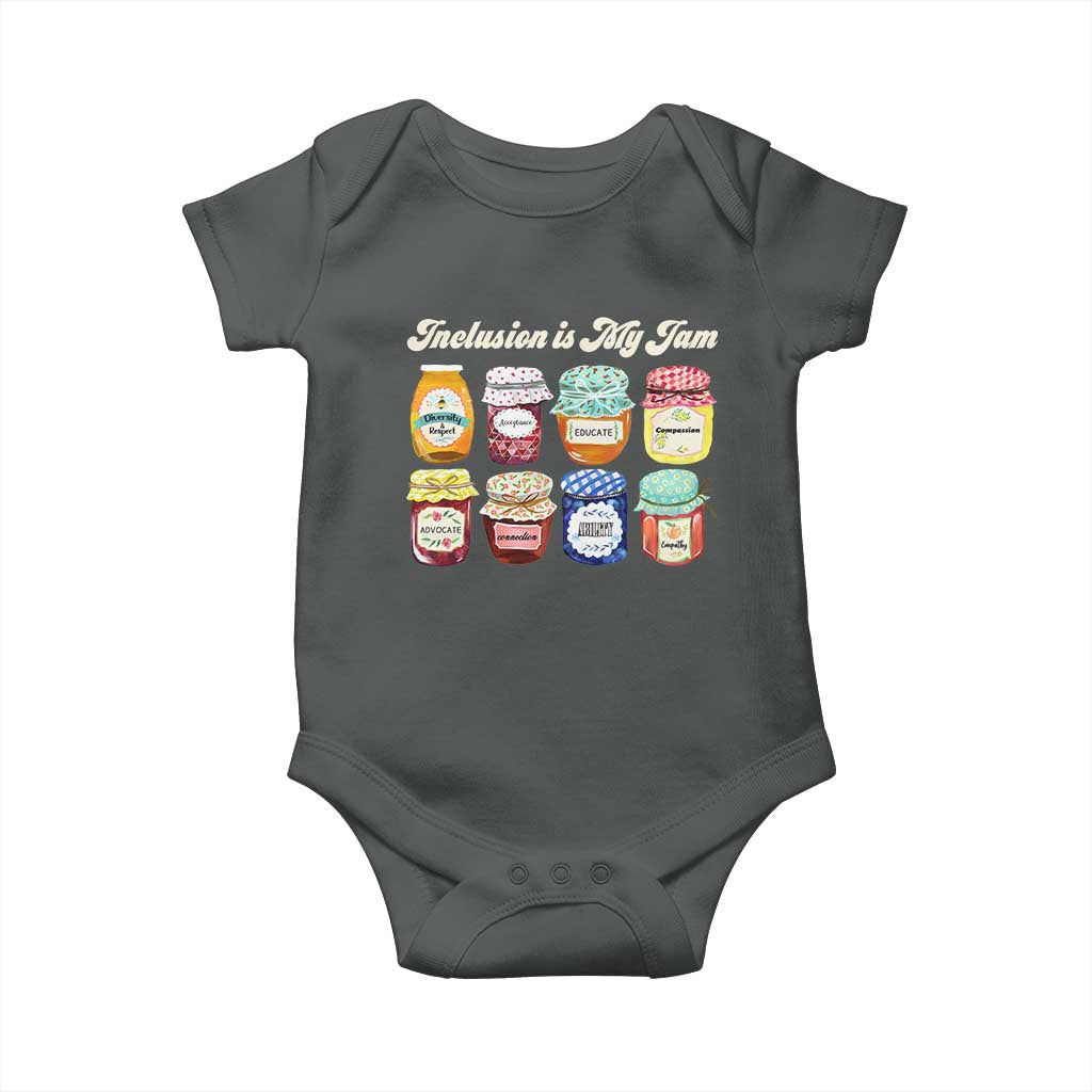 Inclusion Is My Jam Baby Onesie Special Education Teacher Autism Awareness