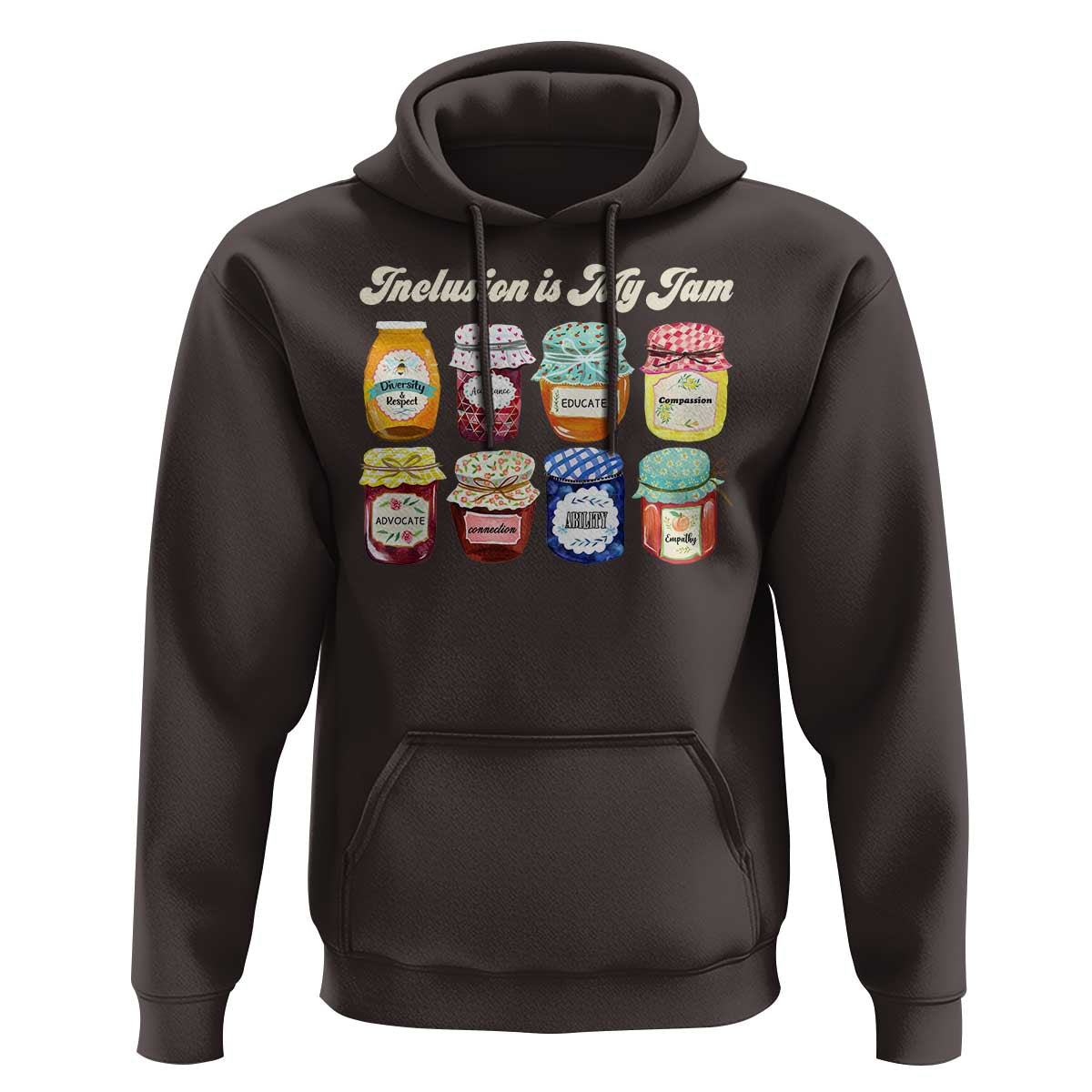 Inclusion Is My Jam Hoodie Special Education Teacher Autism Awareness