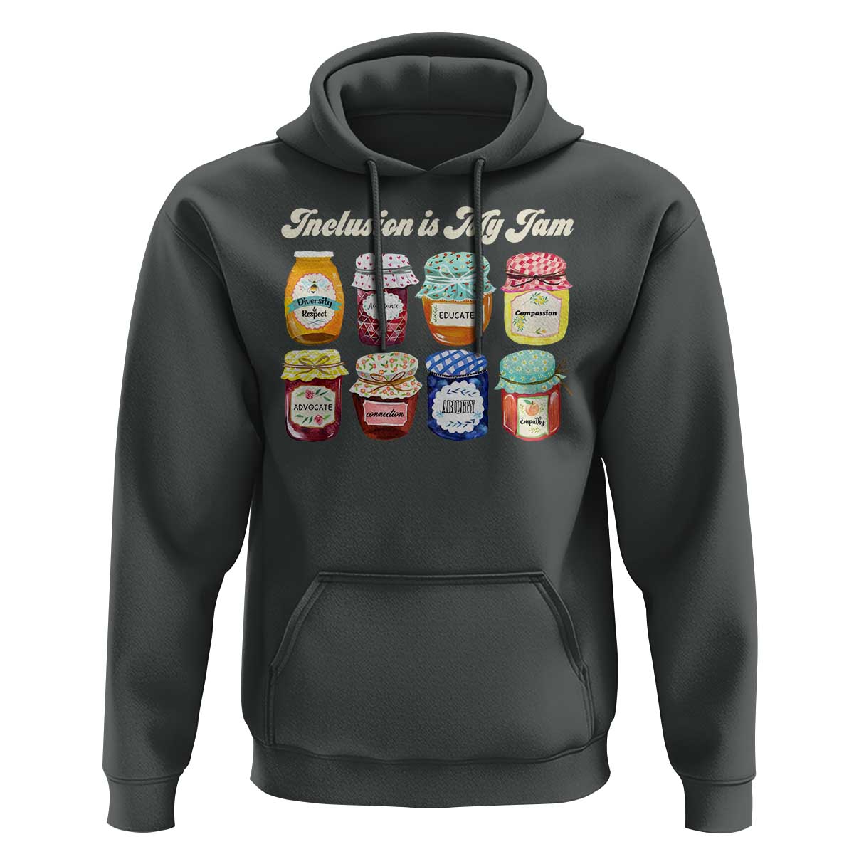 Inclusion Is My Jam Hoodie Special Education Teacher Autism Awareness