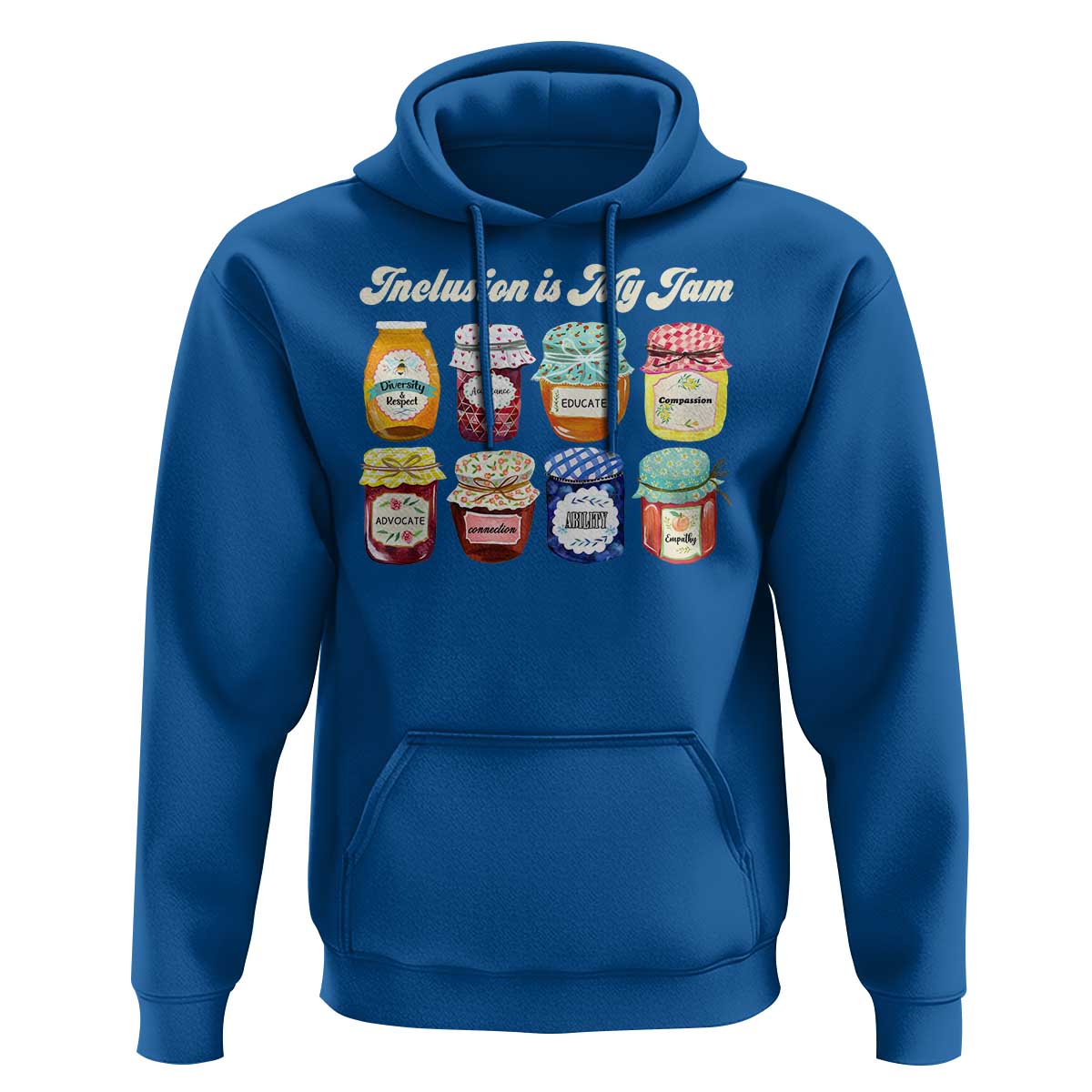Inclusion Is My Jam Hoodie Special Education Teacher Autism Awareness