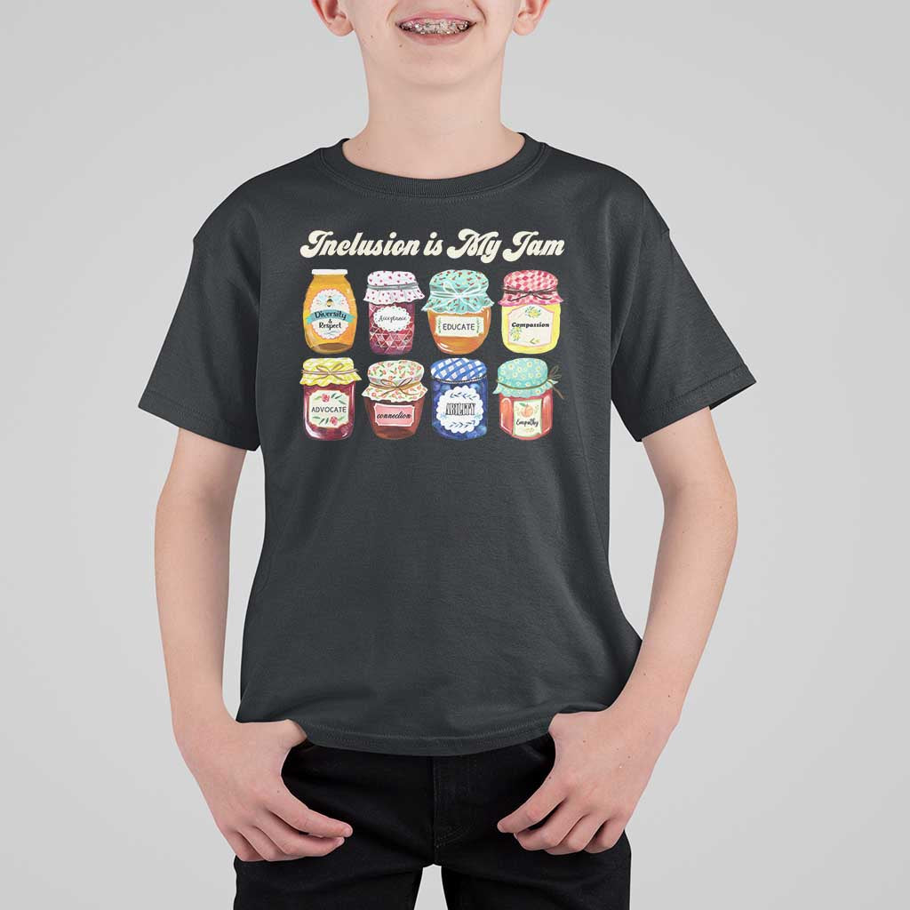 Inclusion Is My Jam T Shirt For Kid Special Education Teacher Autism Awareness