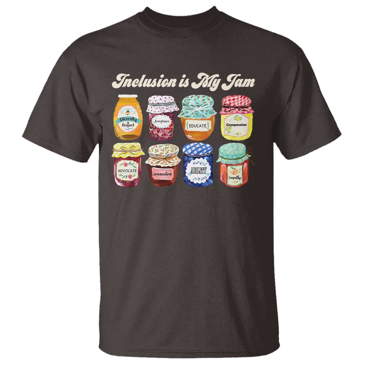 Inclusion Is My Jam T Shirt Special Education Teacher Autism Awareness