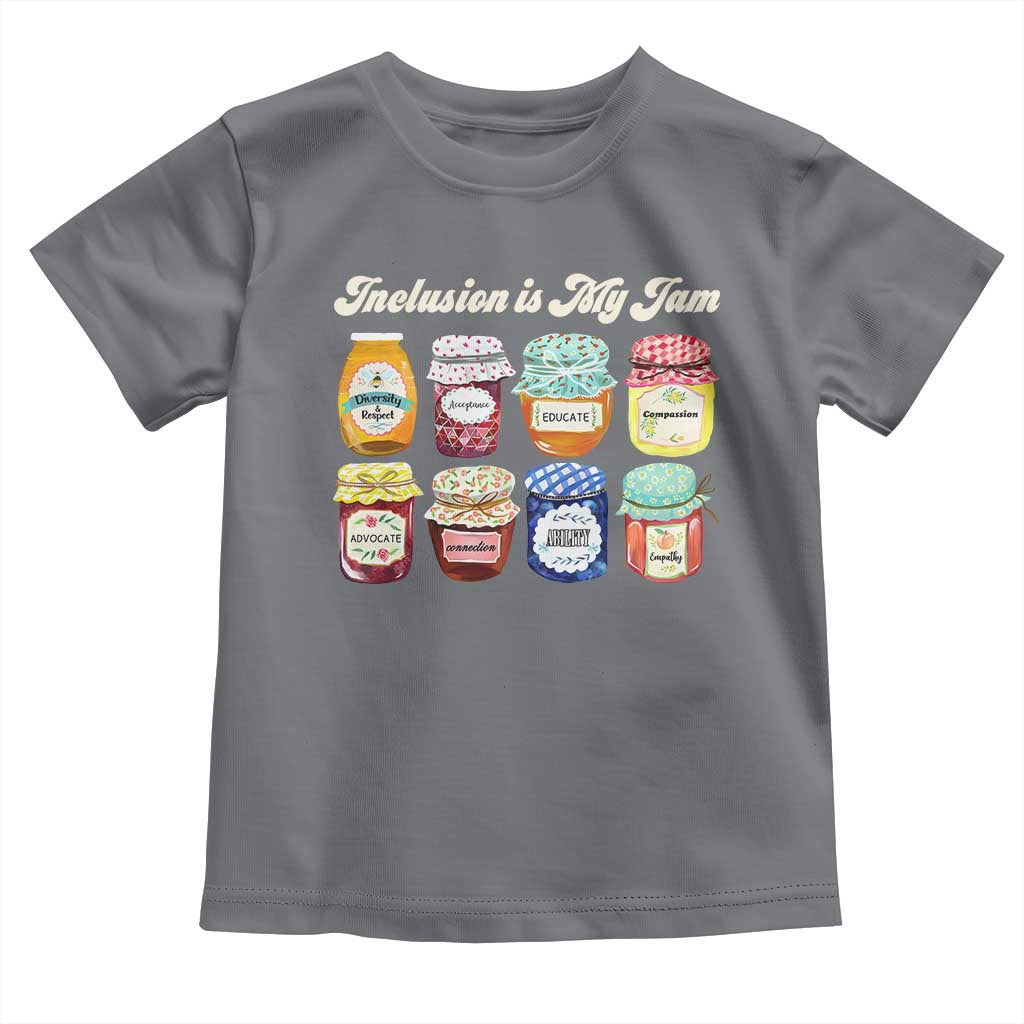 Inclusion Is My Jam Toddler T Shirt Special Education Teacher Autism Awareness
