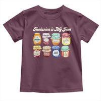 Inclusion Is My Jam Toddler T Shirt Special Education Teacher Autism Awareness