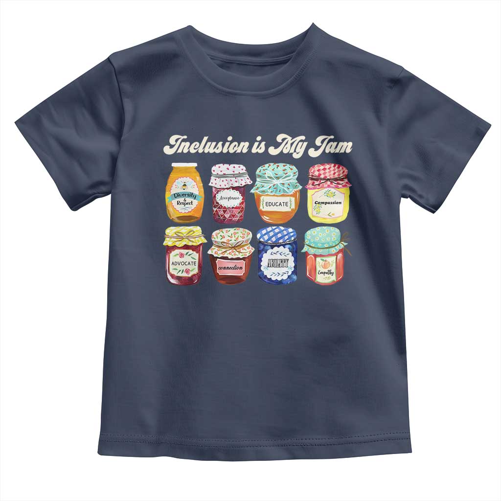 Inclusion Is My Jam Toddler T Shirt Special Education Teacher Autism Awareness