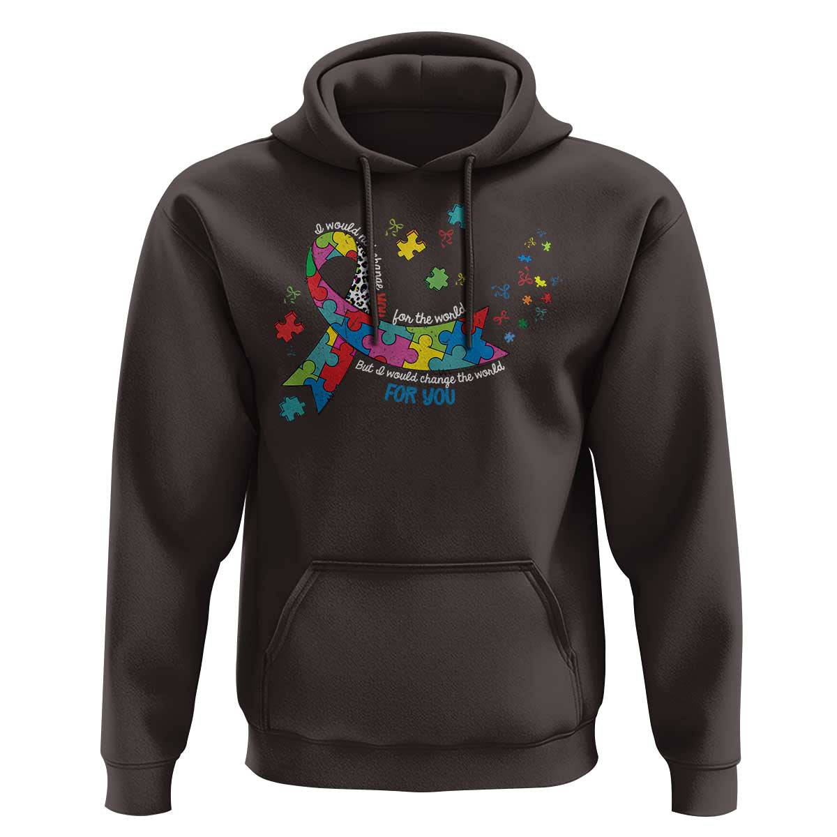 Autism Awareness Coquette Bow Hoodie Special Education Teacher